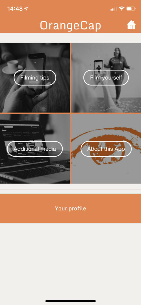 OrangeCap app image
